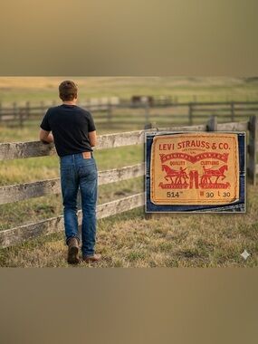 Levis 514 Mens 30x30 Straight Denim Jeans 100% Cotton Actual W30 L281/4 Rise10